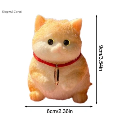 DIAPER & CORED Taba Dễ Thương Mũm Mĩm Cam Sang Trọng - Quà Tặng Sinh Nhật Trẻ Em, Thú Cưng, Đồ Trang Trí 63k-51k