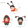 Diaper & CORED Trang Trí Xe Hơi Anime Đáng Yêu - Bộ Sưu Tập Nông Thôn, Mô Hình Búp Bê Quà Sinh Nhật YTH - 96.470₫ 6