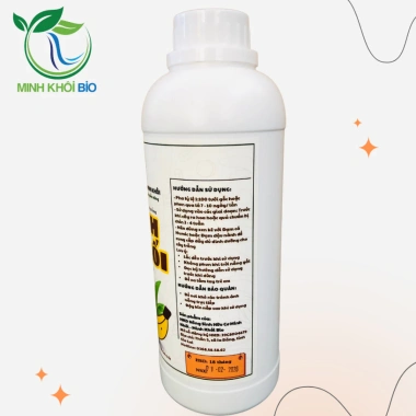 Dịch Chuối Hữu Cơ Minh Khôi – Kali Hữu, Kích Hoa, Ngọt Quả, Đẹp Trái, Chắc Nhân, Chín Đồng Loạt 1L & 5L 5