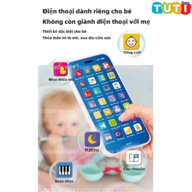 Điện Thoại Đồ Chơi Trẻ Em Đa Chức Năng Có Nhạc - Giá 49.000đ, Nội Dung Giáo Dục Phong Phú Giúp Phát Triển Trí Tuệ 5 Điện Thoại Đồ Chơi Trẻ Em Đa Chức Năng Có Nhạc - Giá 49.000đ, Nội Dung Giáo Dục Phong Phú Giúp Phát Triển Trí Tuệ 5
