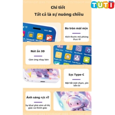 Điện Thoại Đồ Chơi Trẻ Em Đa Chức Năng Có Nhạc - Giá 49.000đ, Nội Dung Giáo Dục Phong Phú Giúp Phát Triển Trí Tuệ