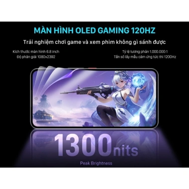 Điện thoại Gaming Nubia Neo 3 GT 5G 24(12+12)GB 256GB OLED 1.300 nits Pin 6.000mAh 80W - Giá 6,89 triệu 3