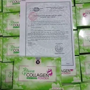 Diệp lục Collagen chính hãng - Mờ thâm nám tàn nhang tốt cho móng sức khỏe 169k 4
