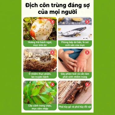 Diệt tổ mối hiệu quả: Gel mồi diệt mối 24 viên, dễ dùng, chỉ đặt vị trí, 99.999₫ 2