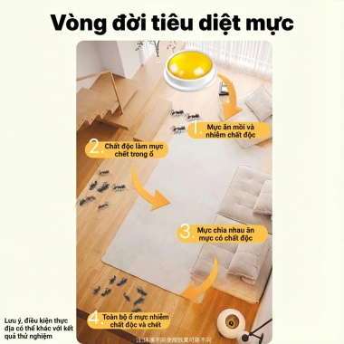 Diệt tổ mối hiệu quả: Gel mồi diệt mối 24 viên, dễ dùng, chỉ đặt vị trí, 99.999₫ 6