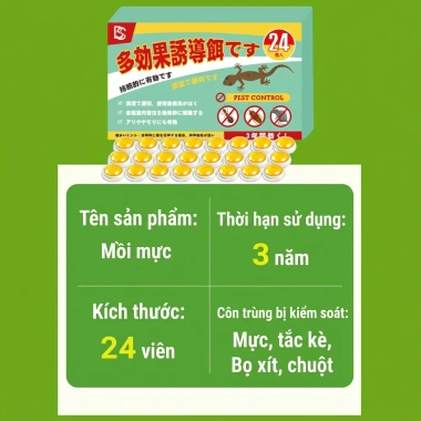 Diệt tổ mối hiệu quả: Gel mồi diệt mối 24 viên, dễ dùng, chỉ đặt vị trí, 99.999₫ 9