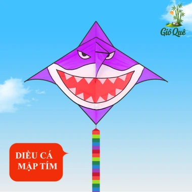 Diều Cá Mập 3D Cỡ Lớn 2.026 Siêu Đẹp - Chịu Gió To, Bảo Hành, Giá chỉ 119.000₫ 7 Diều Cá Mập 3D Cỡ Lớn 2.026 Siêu Đẹp - Chịu Gió To, Bảo Hành, Giá chỉ 119.000₫ 7