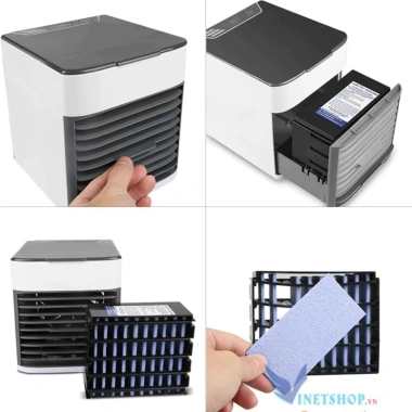 Điều Hòa Mini Hơi Nước Siêu Mát - Quạt Để Bàn Nhỏ Gọn, Giá 125k Ưu Đãi 6 Điều Hòa Mini Hơi Nước Siêu Mát - Quạt Để Bàn Nhỏ Gọn, Giá 125k Ưu Đãi 6