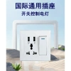Điều Khiển Công Tắc Đèn & Ổ Cắm USB Đa Năng 3 Lỗ - Bảng Đa Năng Sạc Quốc Tế 5