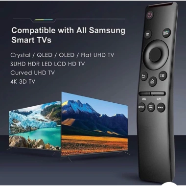 Điều khiển Samsung 4K TV Xịn - Giọng Nói & Không Giọng Nói, Tặng Pin, 71.000₫