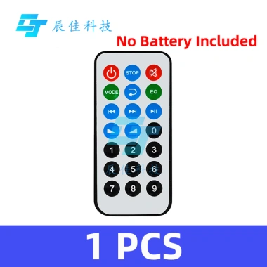 Điều khiển từ xa loa siêu trầm ô tô 21 phím tương thích âm thanh, giá ưu đãi 6