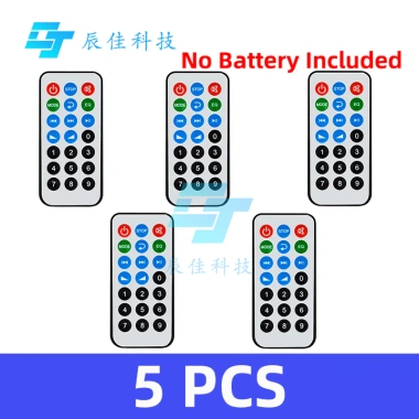 Điều khiển từ xa loa siêu trầm ô tô 21 phím tương thích âm thanh, giá ưu đãi 8