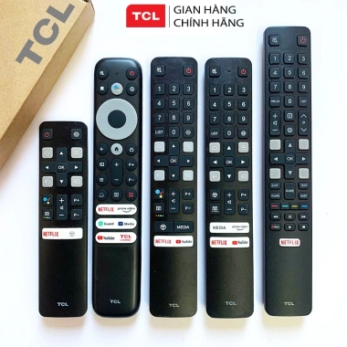 Điều Khiển TV TCL Smart Chính Hãng - Tương Thích Tất Cả Mẫu, Hỗ Trợ Giọng Nói, Giá Ưu Đãi 67.539₫