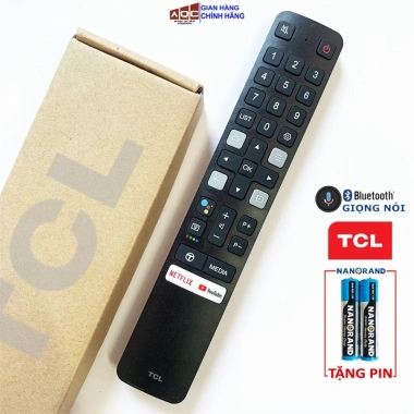 Điều Khiển TV TCL Smart Chính Hãng - Tương Thích Tất Cả Mẫu, Hỗ Trợ Giọng Nói, Giá Ưu Đãi 67.539₫