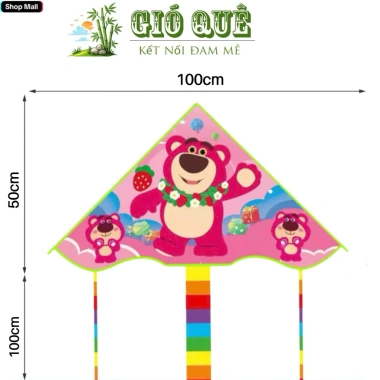 Diều Trẻ Em 2.026 - Dây Kèm, Bảo Hành, Dễ Bay, Đẹp Bé Trai & Bé Gái - GIOQUE 7