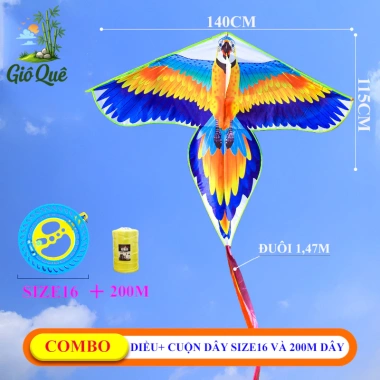 Diều Trẻ Em Mẫu 2.026 Siêu Đẹp Dễ Bay - Tặng Dây, Bảo Hành 1 Năm GIOQUE 2