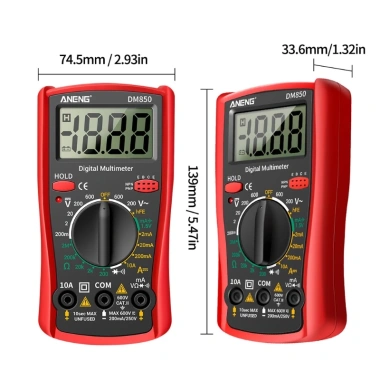 Digital DM850 - Đồng hồ vạn năng điện tử 1.999 Counts chuyên nghiệp, giá 177.760₫ 2