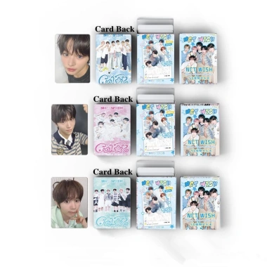 Dih 50 Cái Hộp NCT WISH Laser Hologram Photocards Card LOMO Holographic KPOP Album Giá 57.200₫