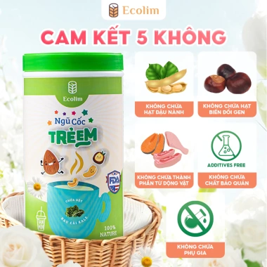 Dinh dưỡng thuần thiên nhiên cho bé lớn khỏe - Mua 2 tặng 1 Ngũ Cốc Trẻ Em ECOLIM 500g - Giá 312.000₫ 4 Dinh dưỡng thuần thiên nhiên cho bé lớn khỏe - Mua 2 tặng 1 Ngũ Cốc Trẻ Em ECOLIM 500g - Giá 312.000₫ 4