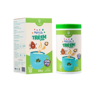 Dinh dưỡng thuần thiên nhiên cho bé lớn khỏe - Mua 2 tặng 1 Ngũ Cốc Trẻ Em ECOLIM 500g - Giá 312.000₫