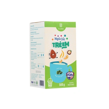 Dinh dưỡng thuần thiên nhiên cho bé lớn khỏe - Mua 2 tặng 1 Ngũ Cốc Trẻ Em ECOLIM 500g - Giá 312.000₫
