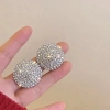 Đinh tai hình tròn vintage phủ kim cương siêu lấp lánh - phụ kiện thời trang nữ cá tính sang trọng giảm giá 33.090₫ 2