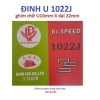 Đinh U 1.022J 5.000 cây - Đinh bấm gỗ ván 22mm, giá ưu đãi 75.680đ 4