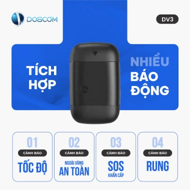 Đinh vị OBD Ô tô Doscom DV3 Sim 4G - GPS cắm trực tiếp, giá chỉ 2.0M