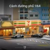 DIORAMA garage mô hình xe hơi 1/64 - Trang trí bàn làm việc, bàn học - Quà Valentine 100.000đ 5