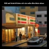 DIORAMA garage mô hình xe hơi 1/64 - Trang trí bàn làm việc, bàn học - Quà Valentine 100.000đ 6