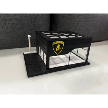 Diorama Hot Wheels Lamborghini - Mô hình trang trí để bàn, giảm giá 300.000₫