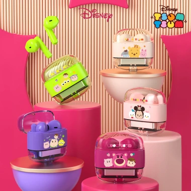 Disney Tai Nghe Không Dây Bluetooth 5.3 TWS Cảm Ứng Giảm Tiếng Ồn Mic 60.500 VND