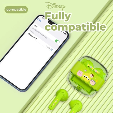 Disney Tai Nghe Không Dây Bluetooth 5.3 TWS Cảm Ứng Giảm Tiếng Ồn Mic 60.500 VND
