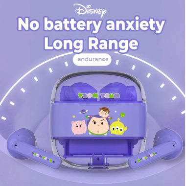 Disney Tai Nghe Không Dây Bluetooth 5.3 TWS Cảm Ứng Giảm Tiếng Ồn Mic 60.500 VND