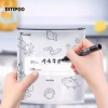 DITIPOO 10 Túi Đựng Thực Phẩm Lá Nhôm Đứng Tủ Đông, Chống Rò Rỉ, Khóa Zip, Tái Sử Dụng An Toàn Giá 46.200 VND