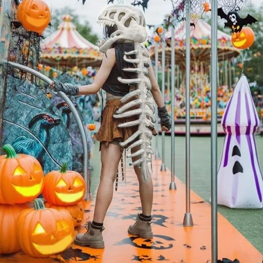 DITIPOO Costume Khủng Long Skeleton 2 Size - Phụ Kiện Cosplay Giá 341k