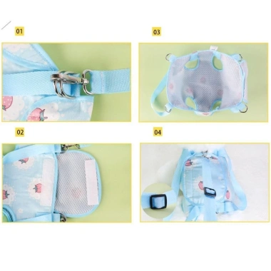 Ditipoo Pet Carrier - Ba lô chó mèo đa chức năng, chống sốc, thoáng khí, chống trầy xước, giá chỉ 147,620 VND 3