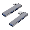 Ditipoo USB-C HUB 3 trong 1 Hợp kim nhôm tốc độ cao - Bộ chia Type-C đa năng cho laptop OTG 7