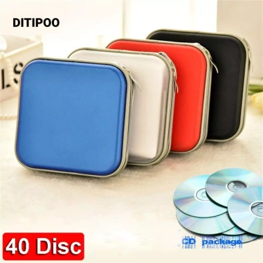 DITIPOO Ví Album Đựng 40 Đĩa CD DVD Hai Mặt - Bảo Vệ An Toàn, Giá 78.408₫