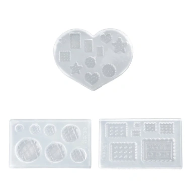 DIY Dụng Cụ Nướng Bánh Mini Nhựa Pha Lê Silicon - Khuôn Tráng Miệng & Sô Cô La, 38.107₫
