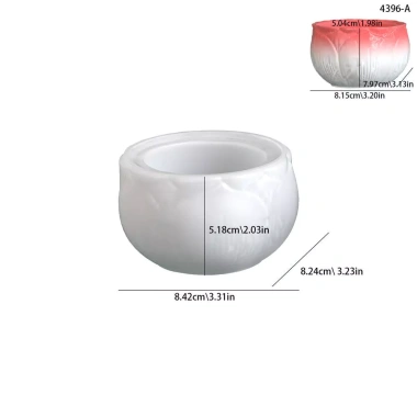 DIY Hương Liệu Thạch Cao Lá Sen - Đế khay, hoa sen, khuôn silicon bảo quản bình nến