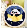 DIY Kit Thêu Len Nổi Khung Tròn Punch Needle - Video + Giấy Hướng Dẫn, Quà Tặng Handmade, 45.000đ 7