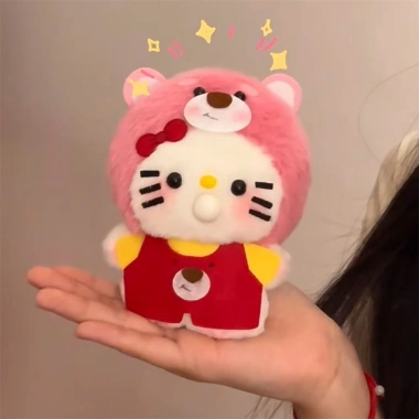 DIY Sang Trọng KT Cat Bubble Blowing Doll - Bộ Dụng Cụ Thủ Công Túi, Quà Tặng Bạn Thân 49.000đ 7