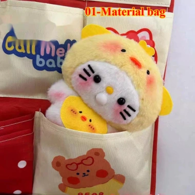 DIY Sang Trọng KT Cat Bubble Blowing Doll - Bộ Dụng Cụ Thủ Công Túi, Quà Tặng Bạn Thân 49.000đ 10