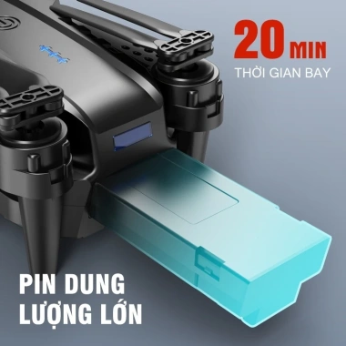 DJI E99 PRO Flycam Drone 4K HD FPV - Cảm biến tránh vật cản, xoay 360 độ, giá ưu đãi 489k 6 DJI E99 PRO Flycam Drone 4K HD FPV - Cảm biến tránh vật cản, xoay 360 độ, giá ưu đãi 489k 6