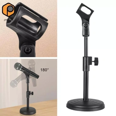 Đỡ Bàn Micro Đứng Chống Trượt, Điều Chỉnh Chiều Cao cho Phòng Thu & Hội Nghị 6