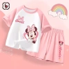 Đồ bộ bé gái BabyloveGO Disney mùa hè thun cotton thoáng mát - Giá chỉ 189.000đ