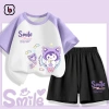 Đồ bộ bé gái BabyloveGO mùa hè thun cotton mềm nhẹ, thoáng mát cho bé 1-10 tuổi 10