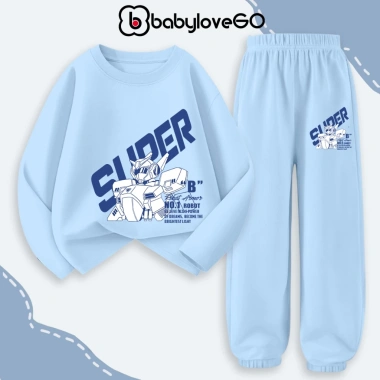 Đồ bộ bé trai BabyloveGO 2.026 set thun cotton BD-CA21 - Thu đông 199k giảm giá