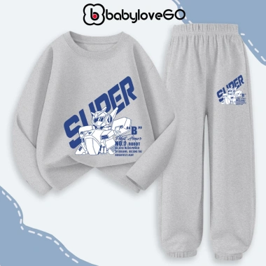 Đồ bộ bé trai BabyloveGO 2.026 set thun cotton BD-CA21 - Thu đông 199k giảm giá